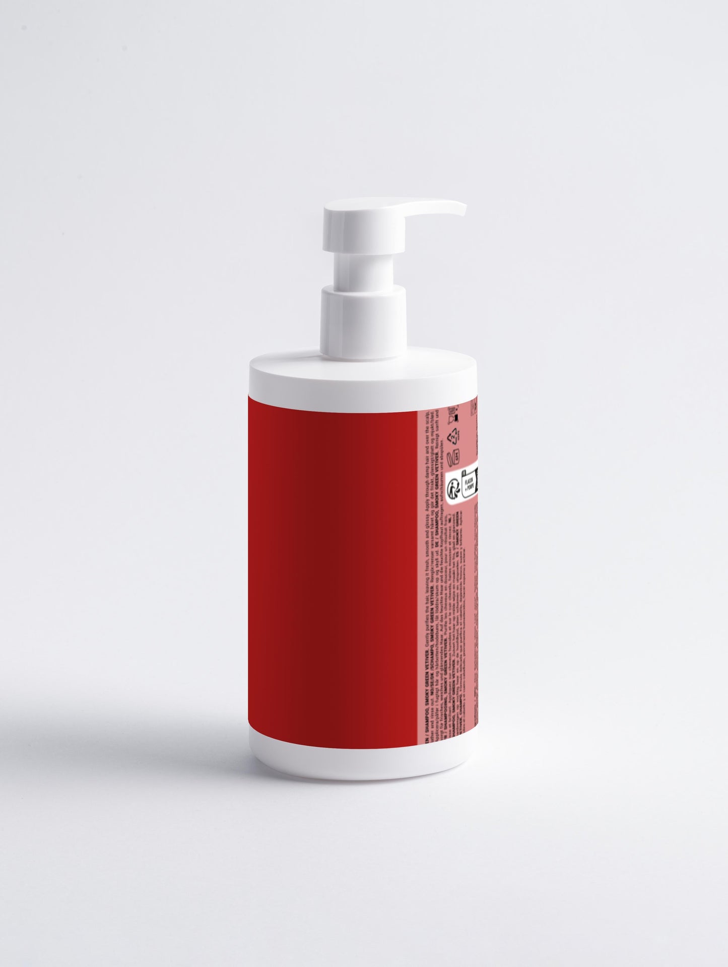 Detailaufnahme des Gloss Shampoos von Brilléa, reichhaltige Formel für gesunde Haarpflege mit Vetiver.