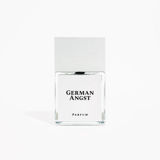 German Angst Unisex Parfum im eleganten Flakon mit Zitrus Duftnoten für Herren und Damen.