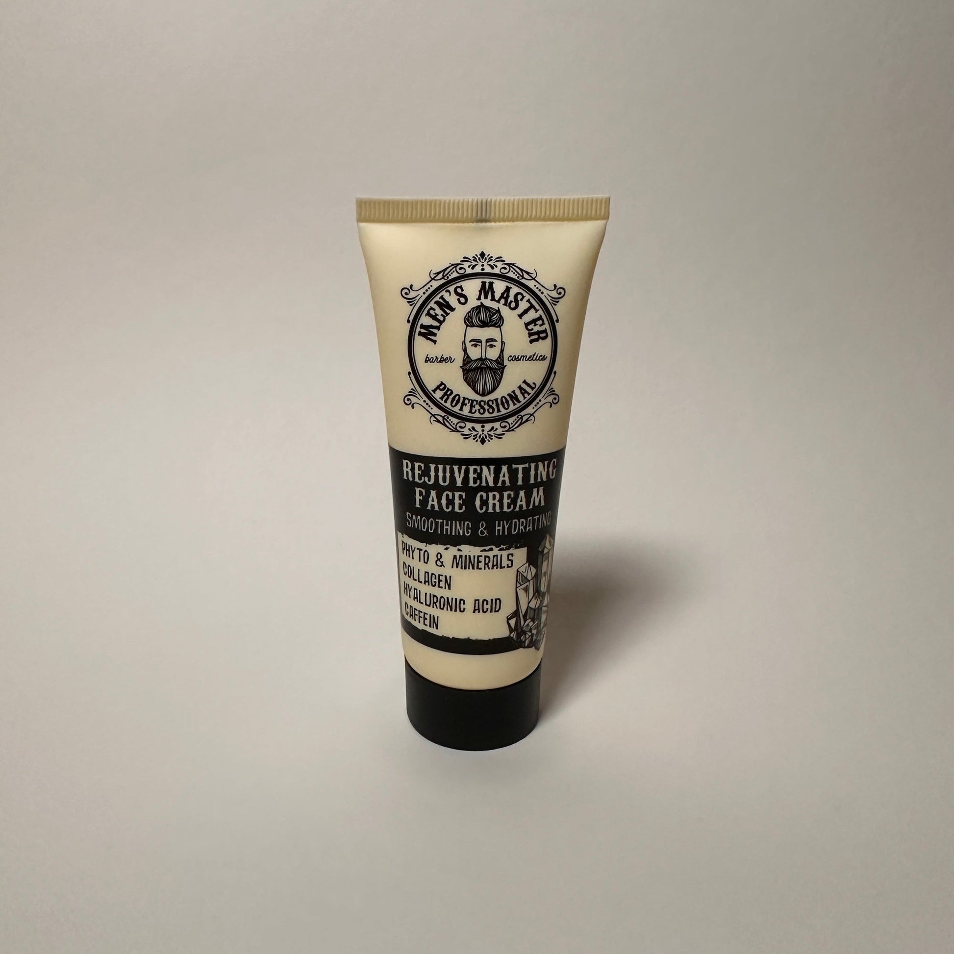 Revitalisierende Gesichtscreme für Männer von Männerboxx in elegantem Tiegel, ideal für intensive Hautpflege.