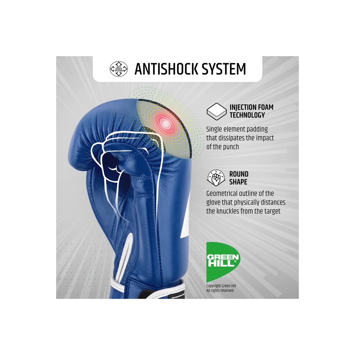 Boxhandschuhe Tiger 8 oz - Leder