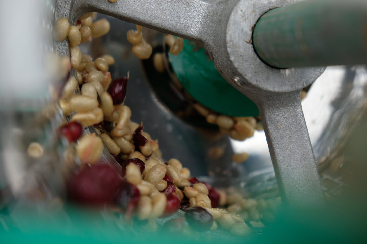 Kaffeezubereitung: der aromatische Duft des premium 100% Arabica Espressos.