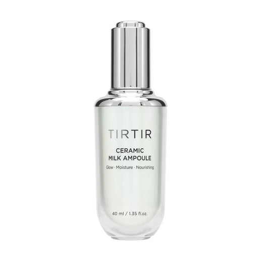TIR TIR Ceramic Milk Ampoule in einer eleganten Flasche, ideal zur Hydratation der Haut.