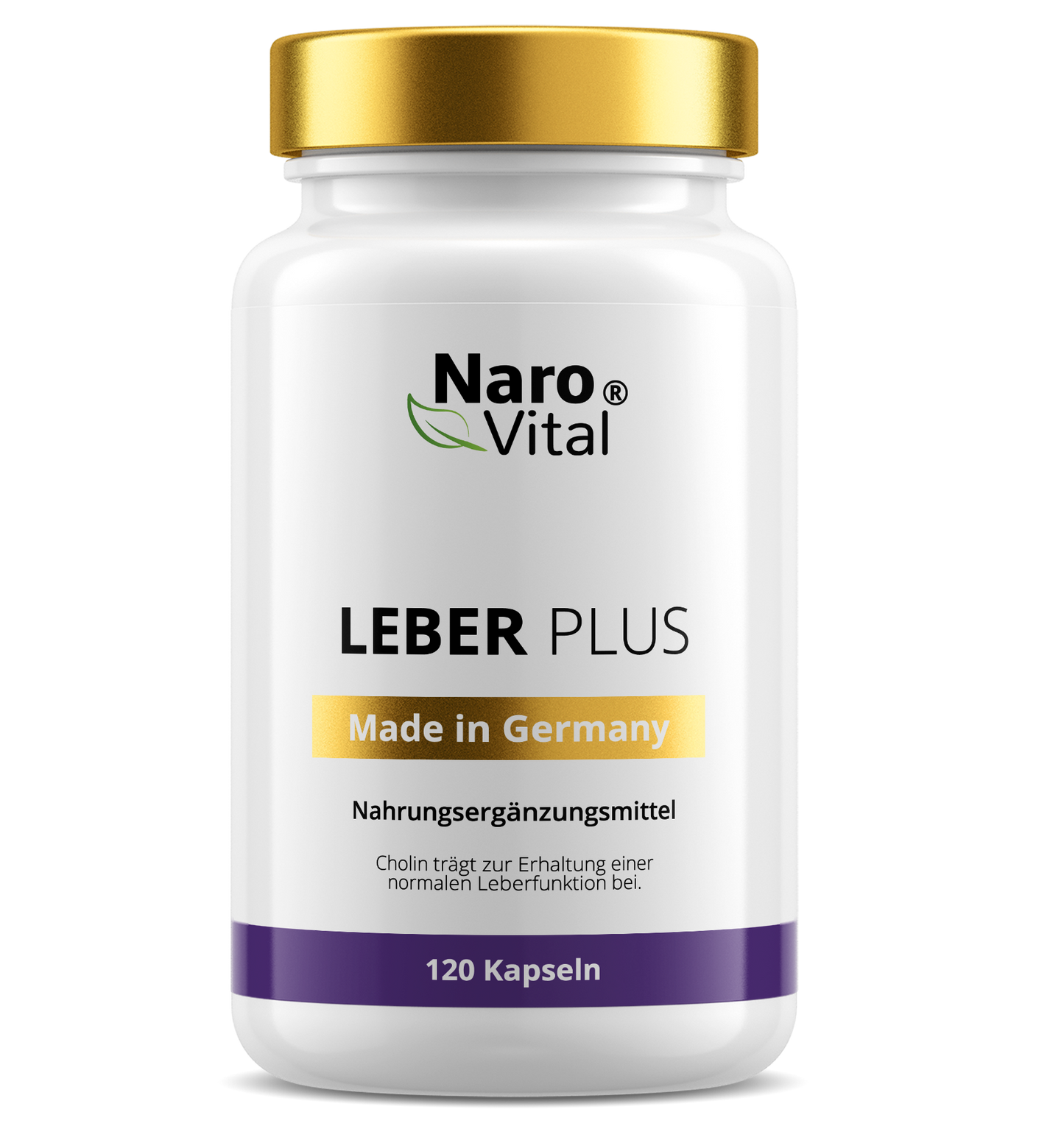 Leber Plus von NaroVital – Hochdosierter Mariendistel Komplex für optimale Lebergesundheit.