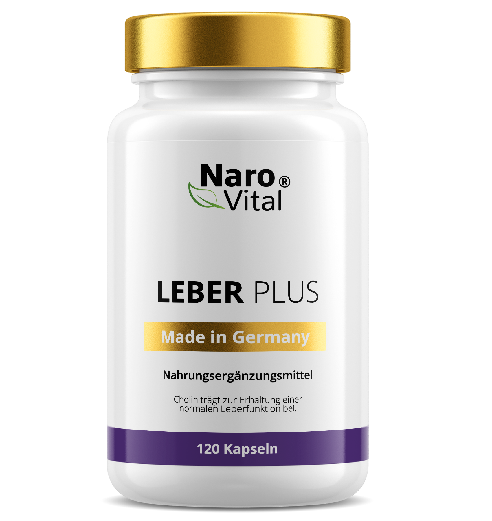 Leber Plus von NaroVital – Hochdosierter Mariendistel Komplex für optimale Lebergesundheit.