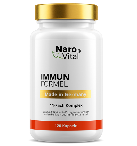 NaroVital Immun Formel - Immunsystem Komplex in der Originalverpackung mit Vitamin C.