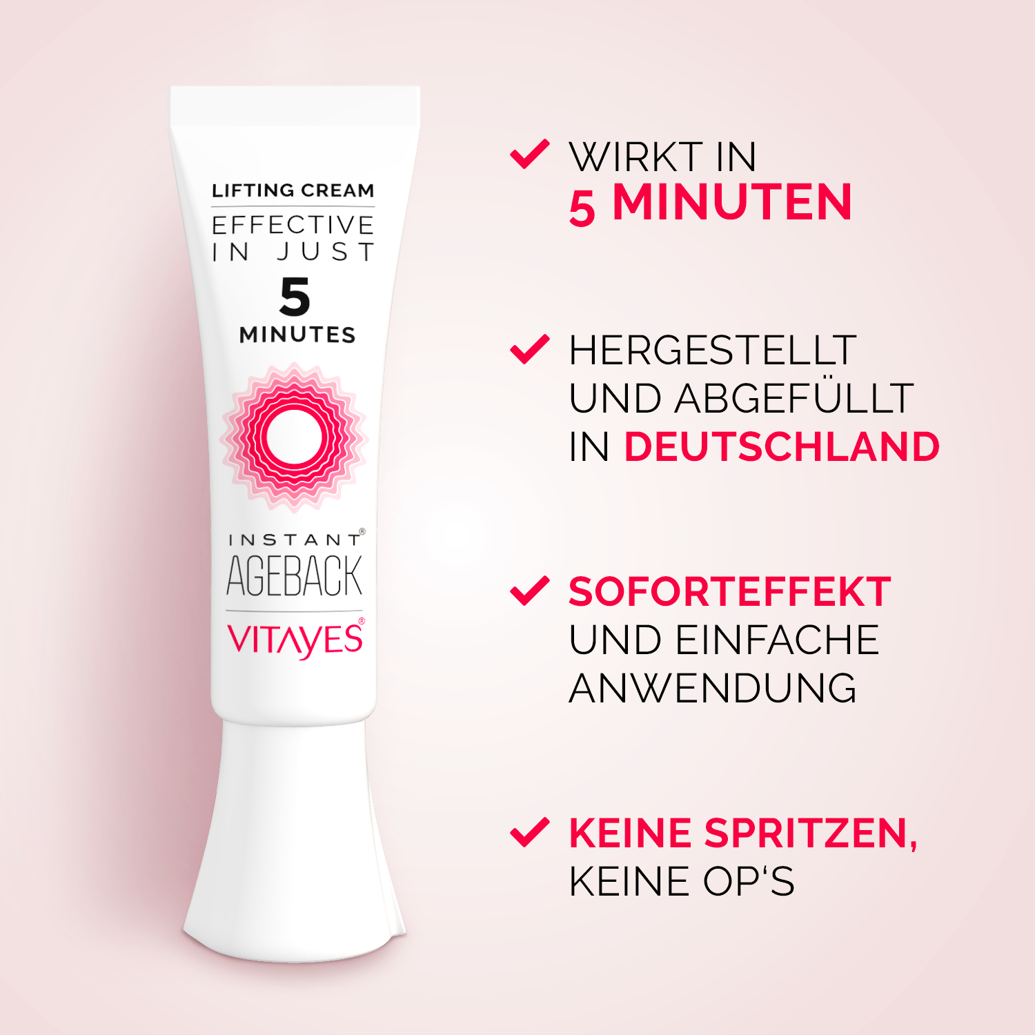 Sonderedition der Instant Ageback™ Creme im eleganten Design.