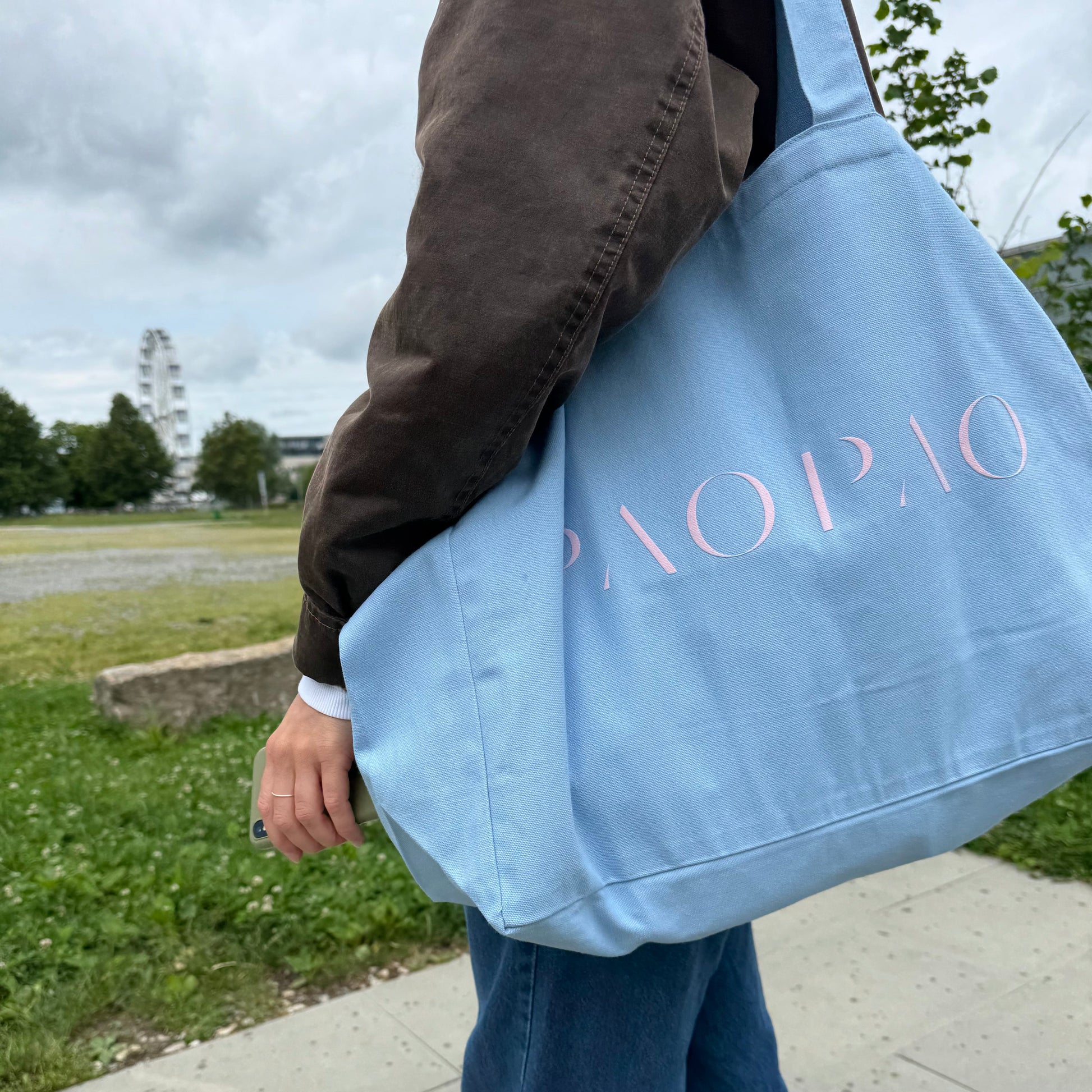Tote Bag mit motivierendem Spruch, ideal für den täglichen Gebrauch und umweltfreundliche Einkäufe.