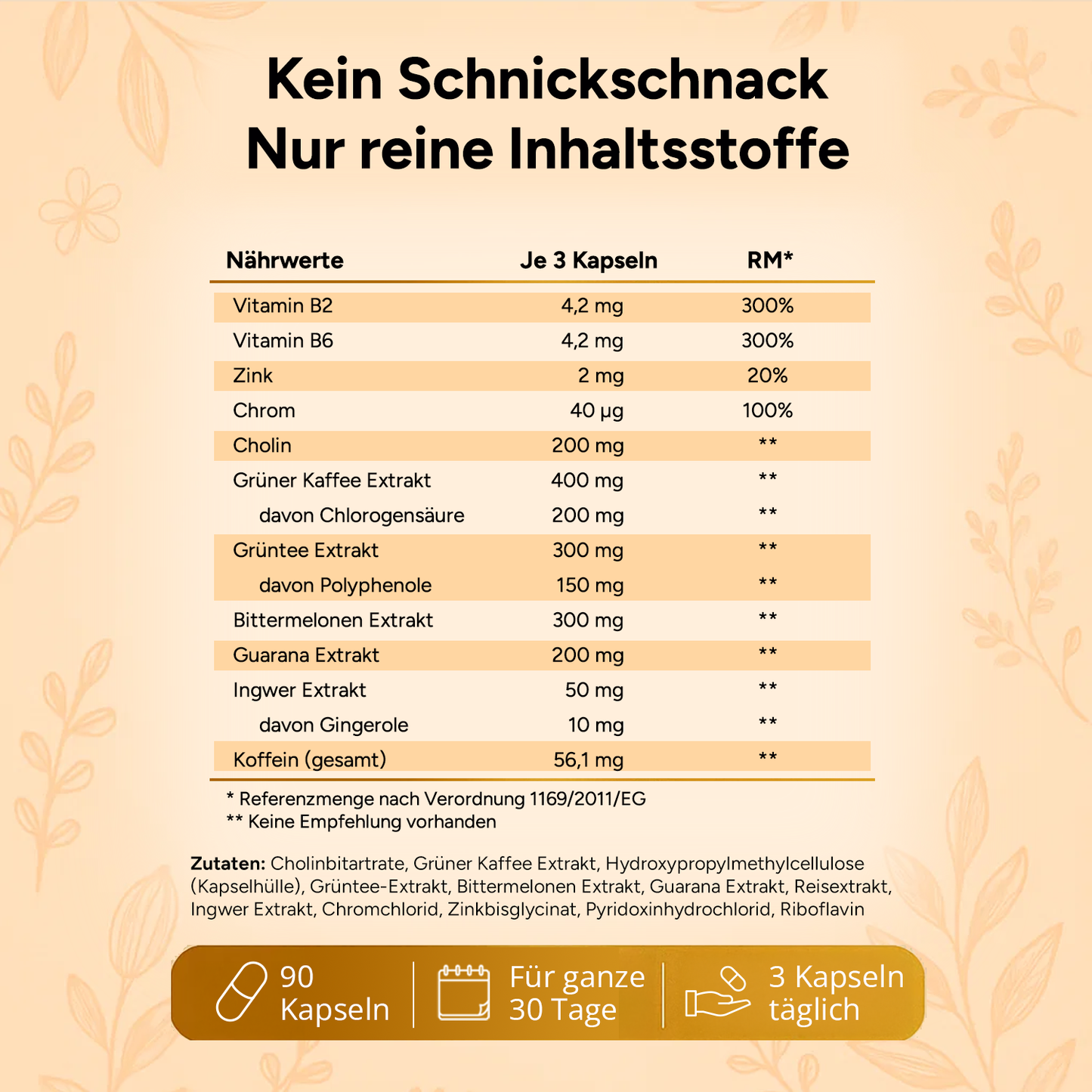 Anwendung von Stoffwechsel Plus: Die NaroVital Kapseln sind leicht zu schlucken.