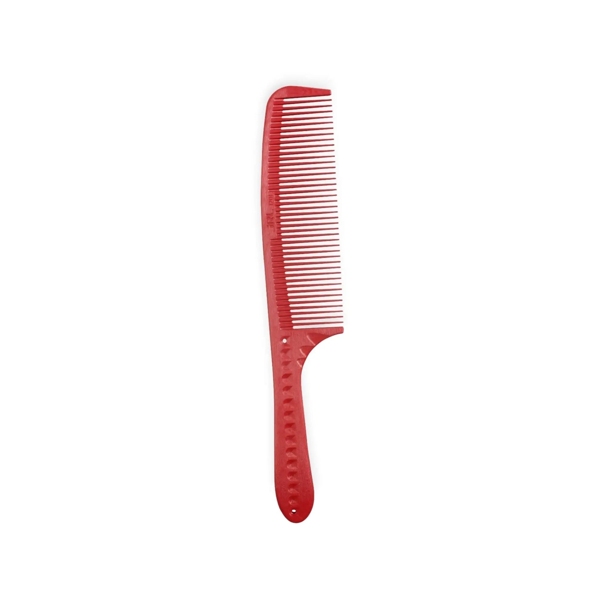 JRL Barberkamm 7.6" in Schwarz, ideal für präzise Haarschnitte im Friseurbedarf.