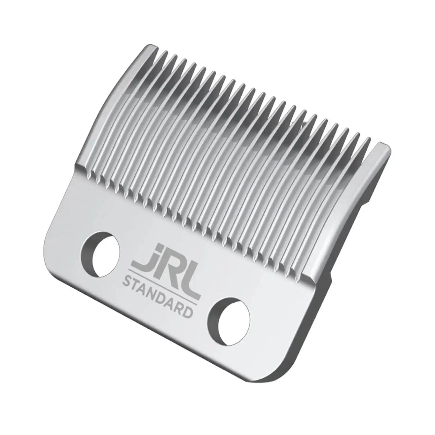 Detailaufnahme der Aluminium-Beschichtung der FF2020C Taper Klinge für langlebige Nutzung im Friseurbedarf.