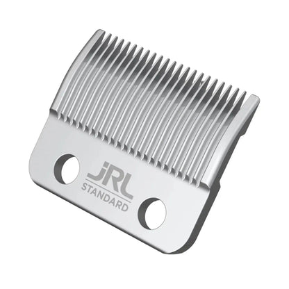 Detailaufnahme der Aluminium-Beschichtung der FF2020C Taper Klinge für langlebige Nutzung im Friseurbedarf.