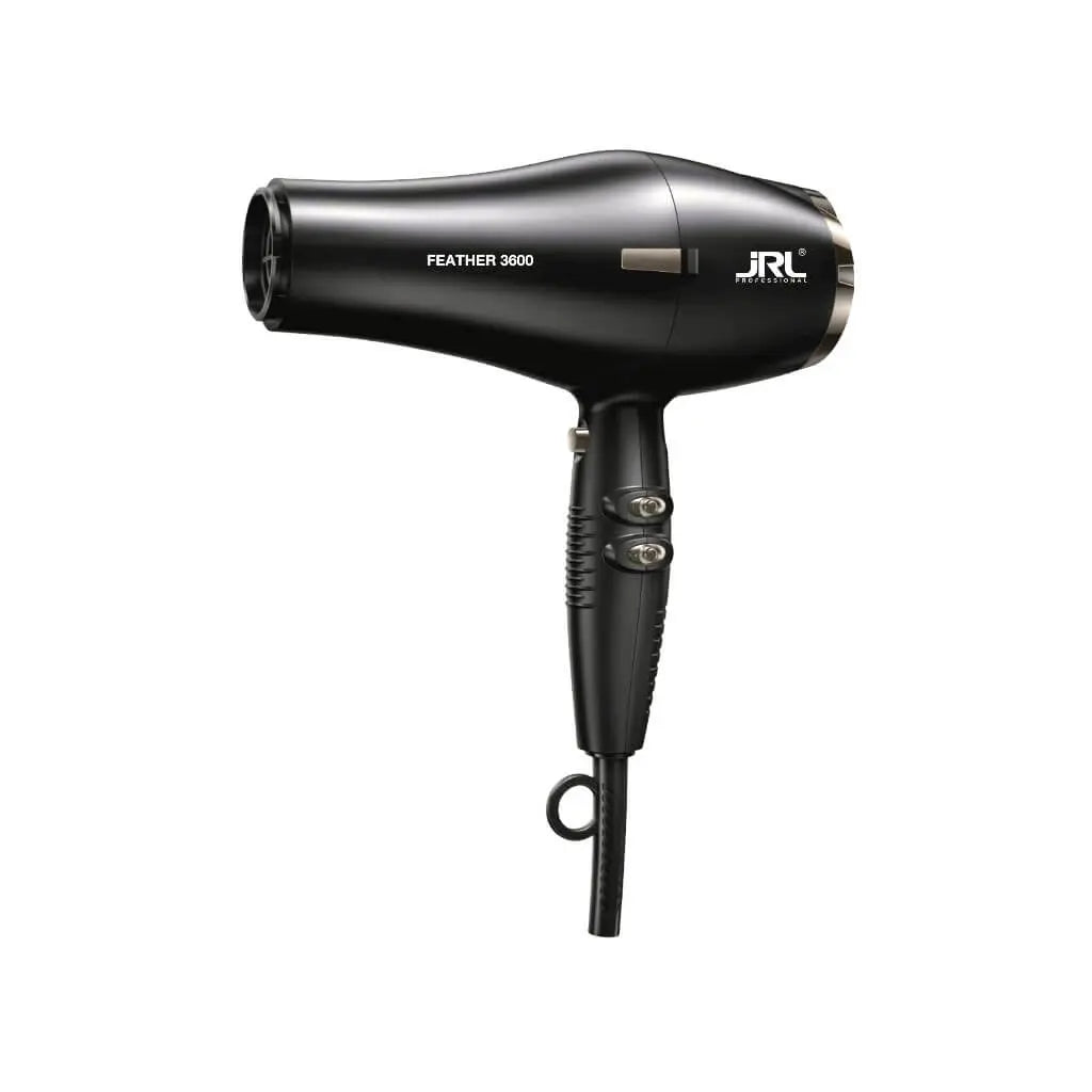 Leichter JRL Feather 3600 Haartrockner von ekovita in elegantem Design für professionelles Haarstyling.