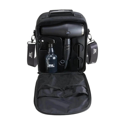 JRL Forte Pro Feather Haartrockner Kit in elegantem Design für professionelle Haarpflege präsentiert.