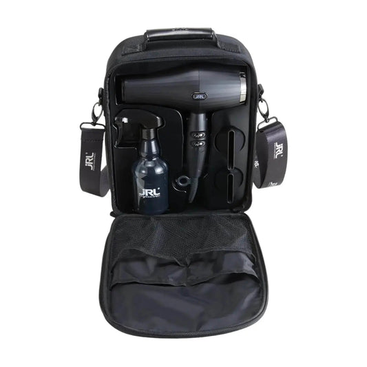 JRL Forte Pro Feather Haartrockner Kit in elegantem Design für professionelle Haarpflege präsentiert.