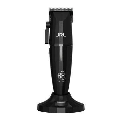 JRL Fresh Fade 2020C-B Onyx Clipper, eine kabellose Haarschneidemaschine in elegantem Design.