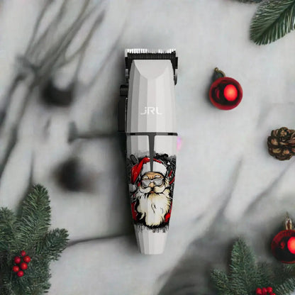 Anwendung der JRL Onyx Clipper, zeigt den professionellen Haarschneider in Aktion beim Verleihen eines Fresh Fade.