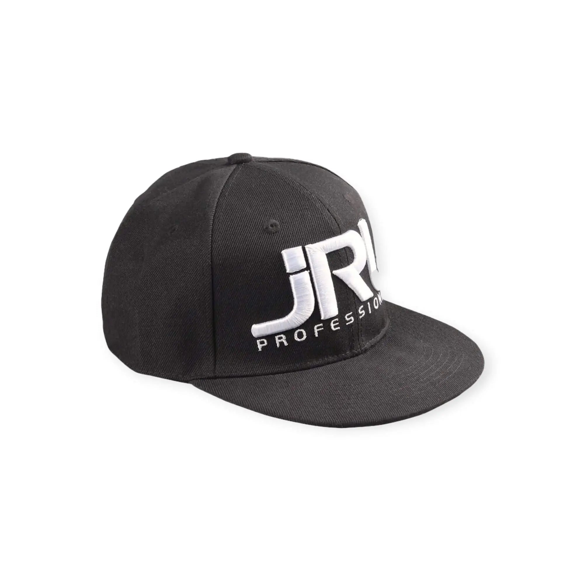 JRL Snapback von ekovita in Schwarz, stilvolle Kopfbedeckung für Friseure und Haarpflege-Liebhaber.