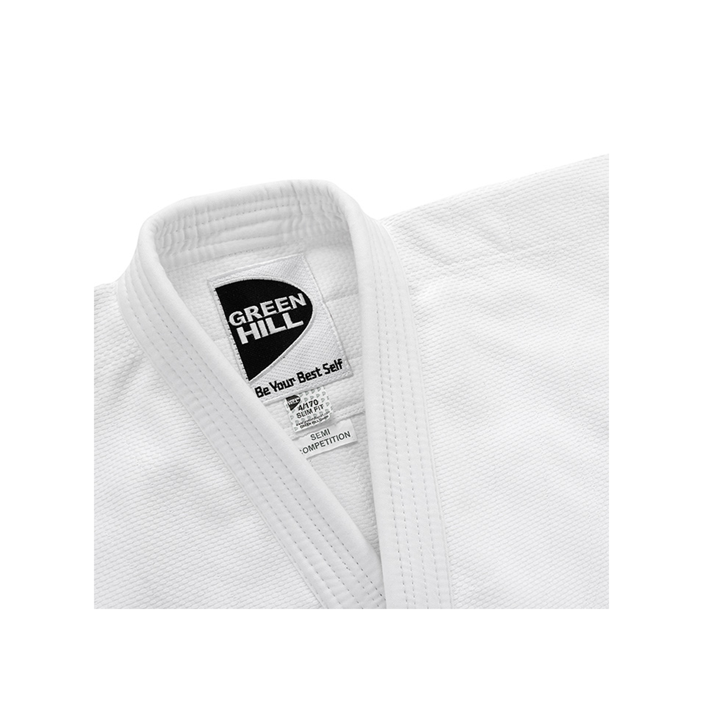 Green Hill Judoanzug Semi Competiton 650 g/m² ohne Schulterstreifen