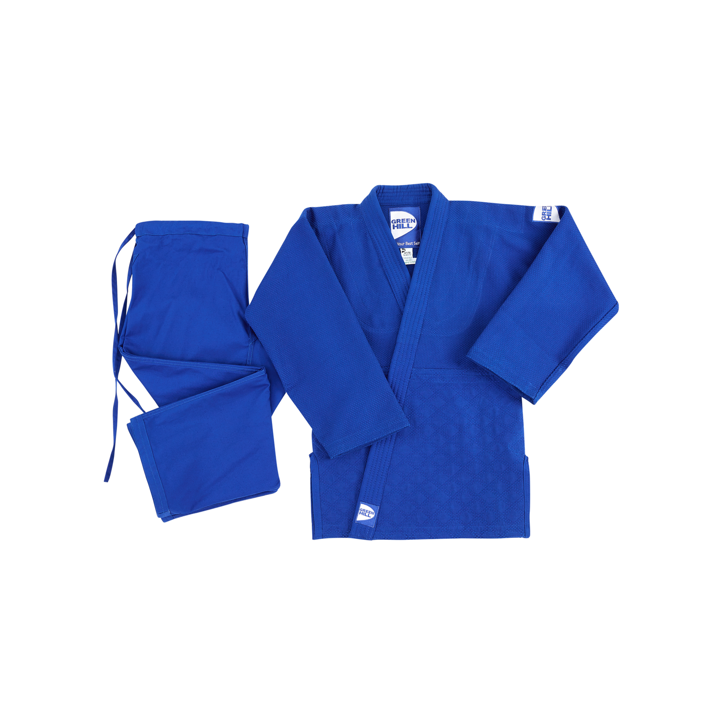 Green Hill Judoanzug Semi Competiton 650 g/m² ohne Schulterstreifen