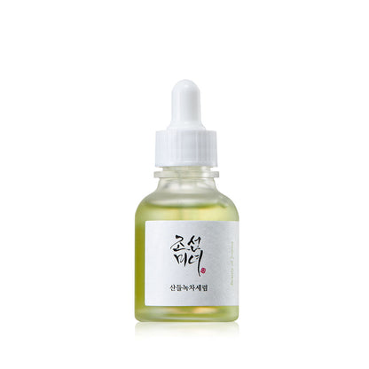 Beauty of Joseon Calming Serum mit Grünem Tee und Panthenol, ideal zur Stärkung der Hautbarriere.