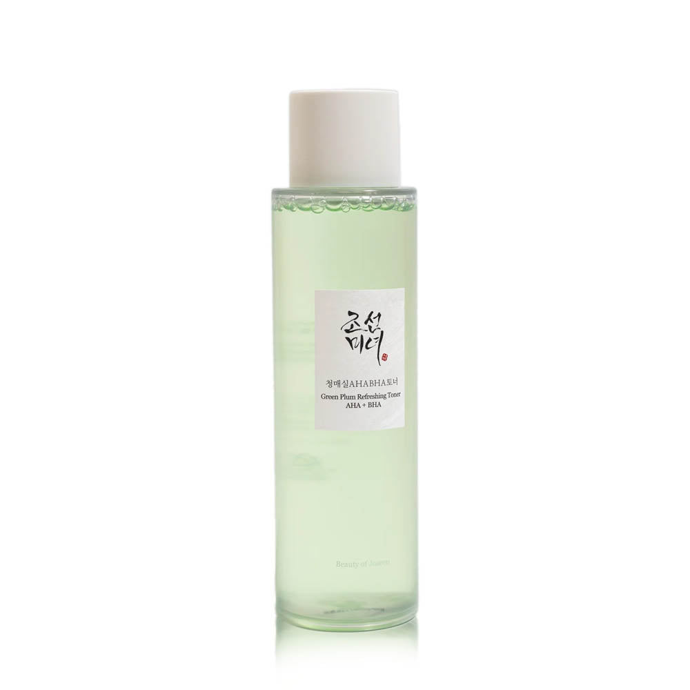 Beauty of Joseon Green Plum Refreshing Toner AHA + BHA in 150 ml Flasche für Mischhaut.
