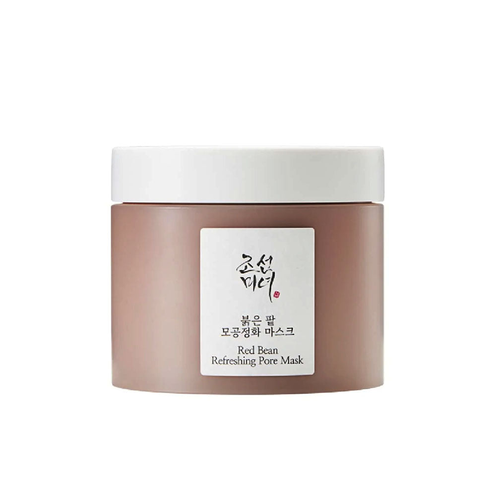Beauty of Joseon Red Bean Refreshing Pore Mask in einer eleganten Dose, 140 ml, für verfeinerte Poren.