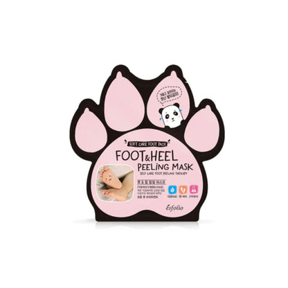 Esfolio Fußmaske mit Aloe Vera und Glycolsäure zur effektiven Hautpflege für Füße.