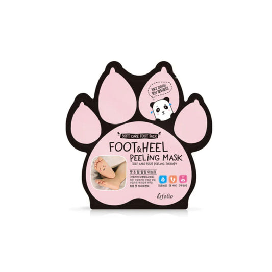 Esfolio Fußmaske mit Aloe Vera und Glycolsäure zur effektiven Hautpflege für Füße.