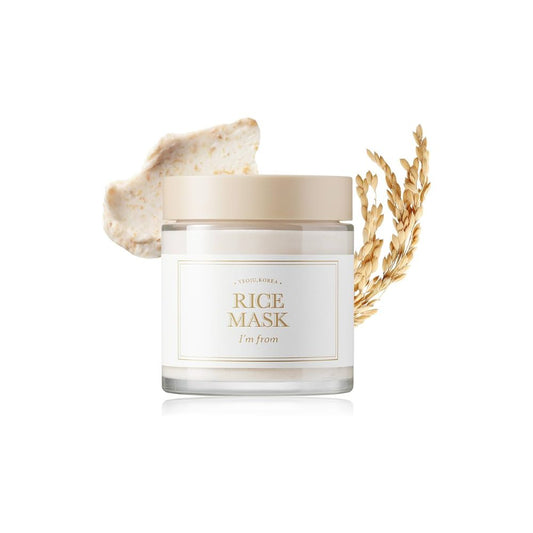 I’m from Rice Mask – Reismaske in elegantem Tiegel, ideal für intensive Feuchtigkeitspflege.