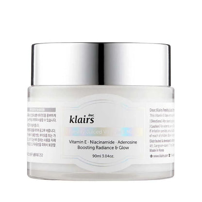 Klairs Freshly Juiced Vitamin E Maske in der Verpackung, ideal für intensive Feuchtigkeit und Hautpflege.