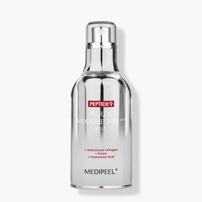 MEDI-PEEL Peptide 9 Aqua Volume Tox Mist Pro in eleganter Flasche, feuchtigkeitsspendendes Peptidspray für die Hautpflege