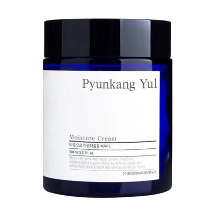 Pyunkang Yul Moisture Cream 100 ml, eine feuchtigkeitsspendende Creme für trockene Haut, hautfreundlich und reichhaltig.