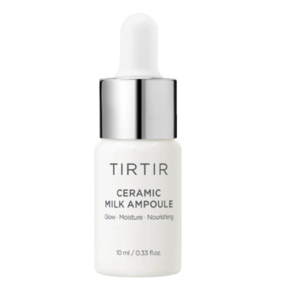 TIRTIR Ceramic Milk Ampoule in 10 ml Flasche für intensive Feuchtigkeit in veganer Hautpflege.