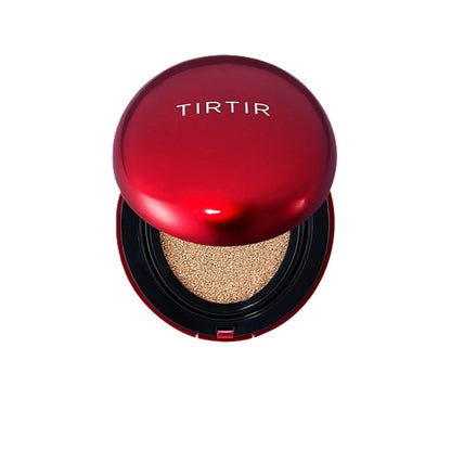 Der TIR TIR Mask Fit Red Cushion 24W Soft Beige in seiner eleganten Verpackung, perfektioniert für hohe Deckkraft.