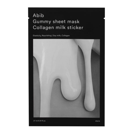 Abib Gummy Sheet Mask mit Kollagen - Hydrogel Maske für intensive Feuchtigkeitspflege.