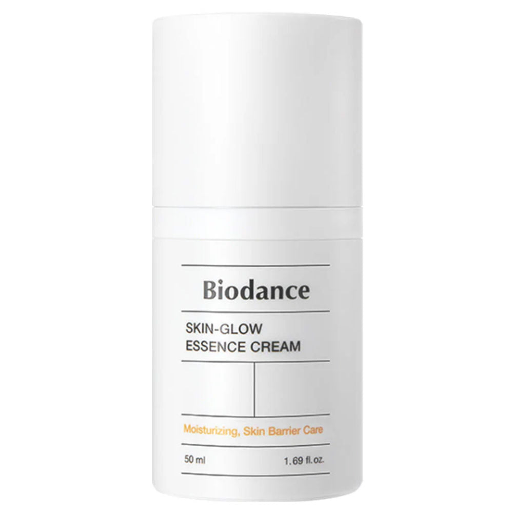 Biodance Skin Glow Essence Cream in 50 ml, verpackt in eleganter Tube, ideale Hautpflege mit Niacinamid.