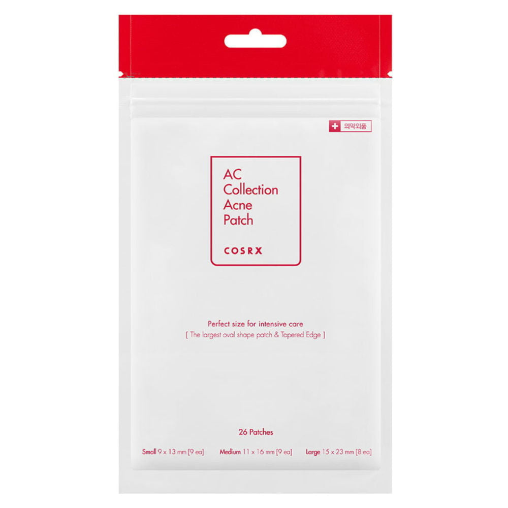 COSRX Acne Patch – 26 Patches für effektive Aknebehandlung mit Centella Asiatica in ansprechender Verpackung.