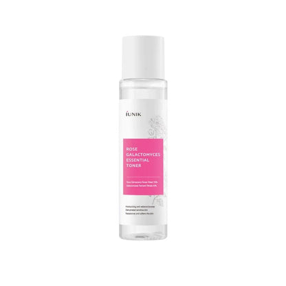 iUNIK Rose Galactomyces Toner mit 200 ml für empfindliche Haut, ideal für die koreanische Hautpflege.