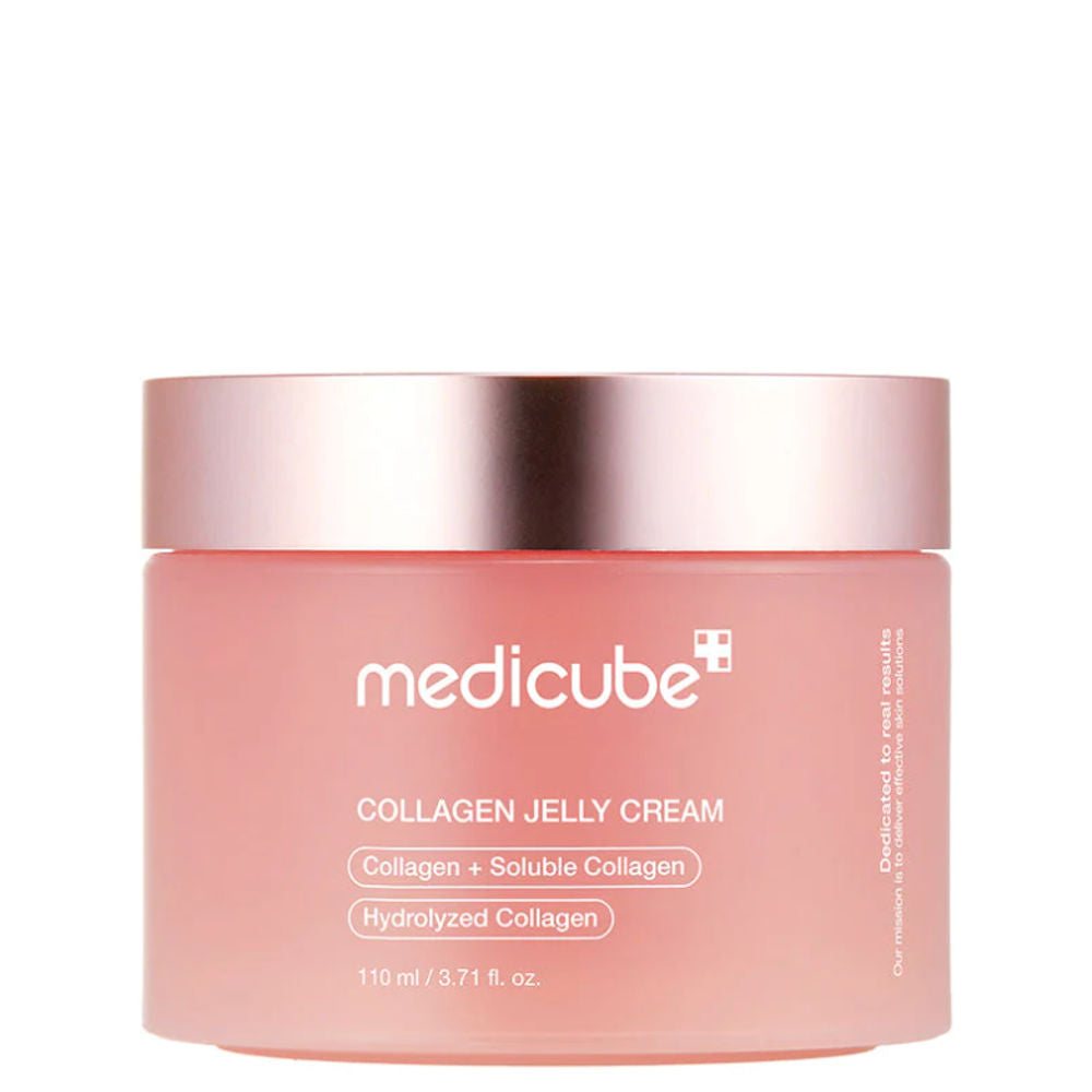 Collagen Jelly Cream von ekovita in einer eleganten Verpackung, medizinische Anti-Aging-Pflege für strahlende Haut.
