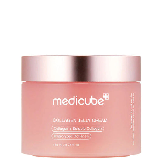 Collagen Jelly Cream von ekovita in einer eleganten Verpackung, medizinische Anti-Aging-Pflege für strahlende Haut.