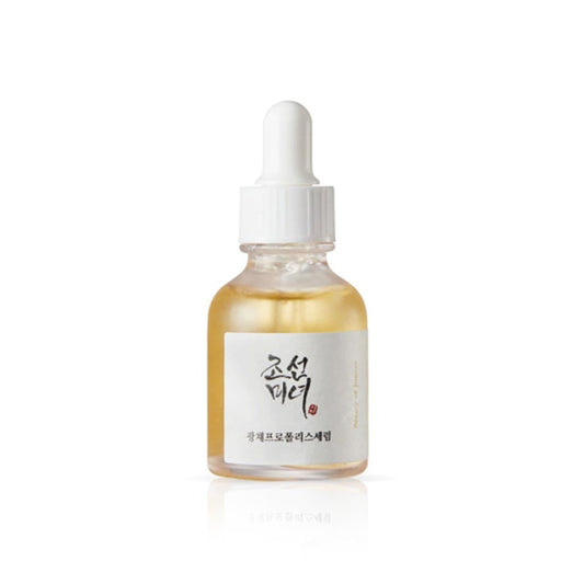 Glow Serum Propolis + Niacinamide von Beauty of Joseon in einer eleganten Flasche für strahlende Hautpflege.