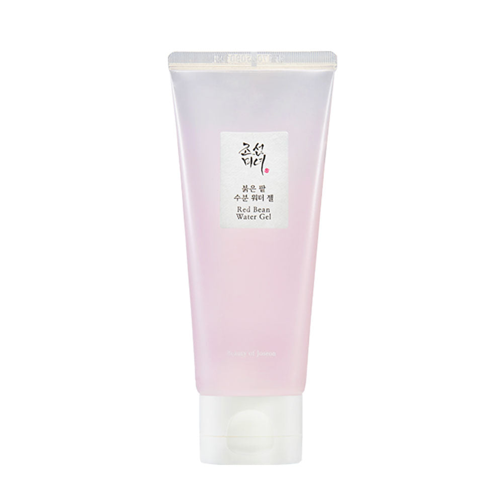 Beauty of Joseon Red Bean Water Gel in der 100 ml Verpackung, ideal für fettige Haut und Feuchtigkeitspflege.