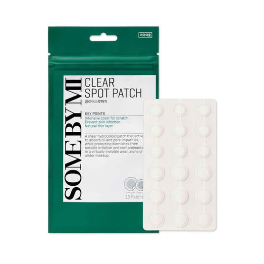 SOME BY MI 30 Days Miracle Clear Spot Patch in der Verpackung - effektive Akne Behandlung mit Hydrocolloid Pflaster.