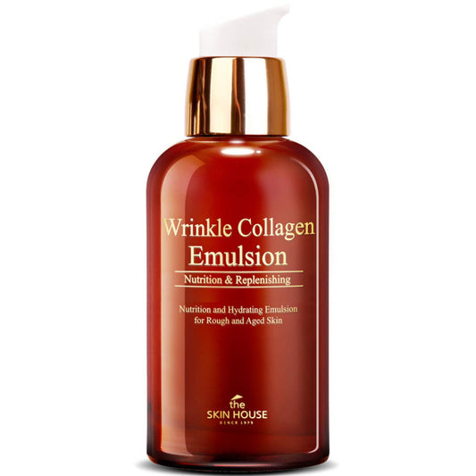 Wrinkle Collagen Emulsion von The Skin House, Anti-Aging-Pflege für verbesserte Hautelastizität, 130 ml