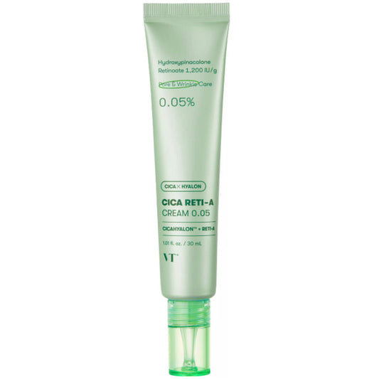 VT Cosmetics Cica Reti-A Cream 30ml, eine effektive Anti-Aging Gesichtscreme mit Retinol.