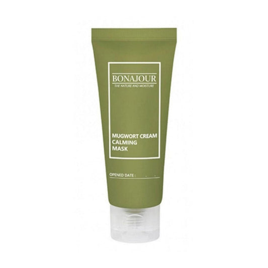 Mugwort Cream Calming Mask in eleganter Verpackung für sanfte Hautpflege.