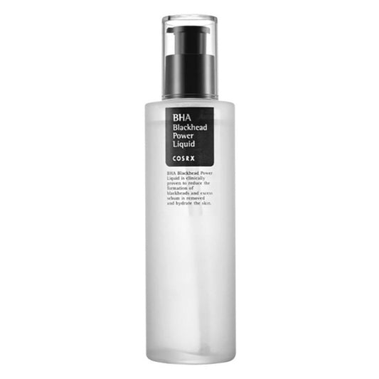 COSRX BHA Blackhead Power Liquid in einer 100 ml Flasche für effektive Hautpflege und Mitesserentfernung.