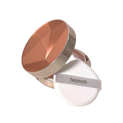 Heimish Artless Perfect Cushion SPF50+ PA+++ in 21 Light Beige, ideal für strahlenden Teint und UV-Schutz.