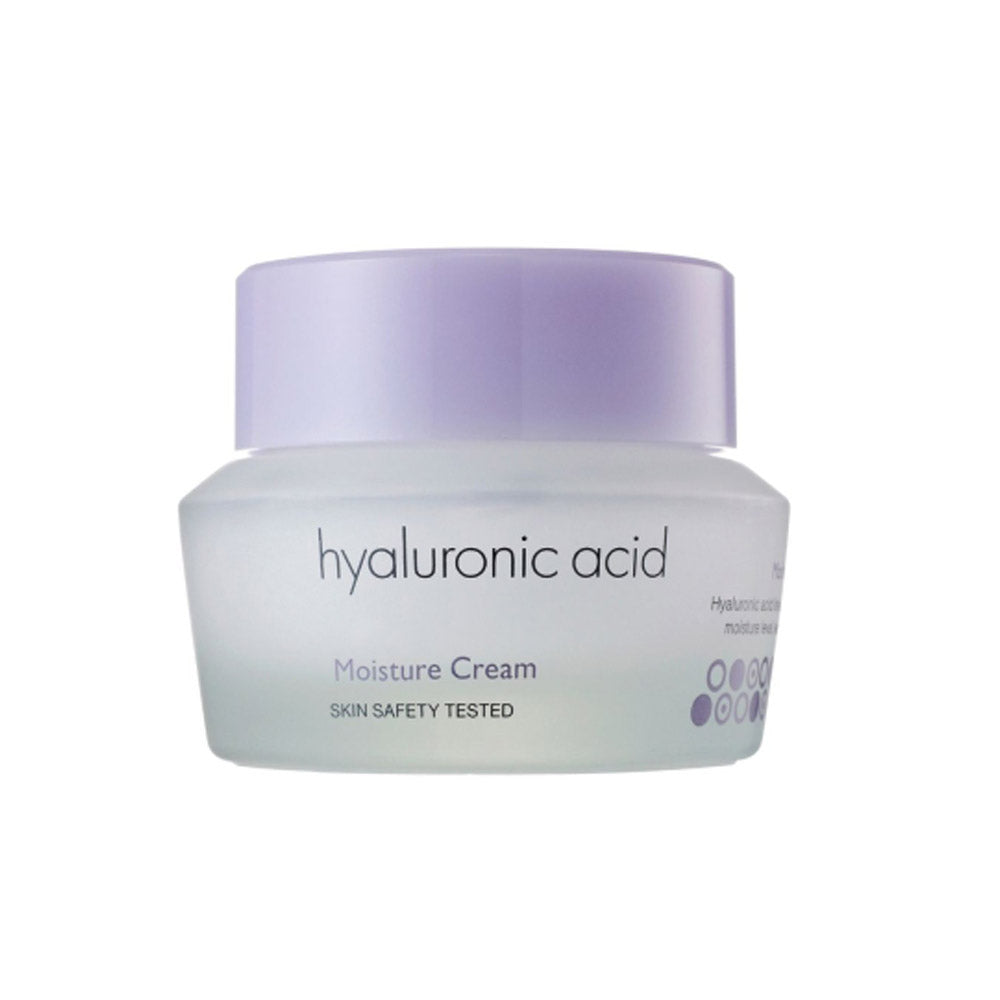 Hyaluronsäure Creme von It's Skin in einem eleganten Tiegel, ideal für Anti-Aging und feuchtigkeitsspendende Pflege.