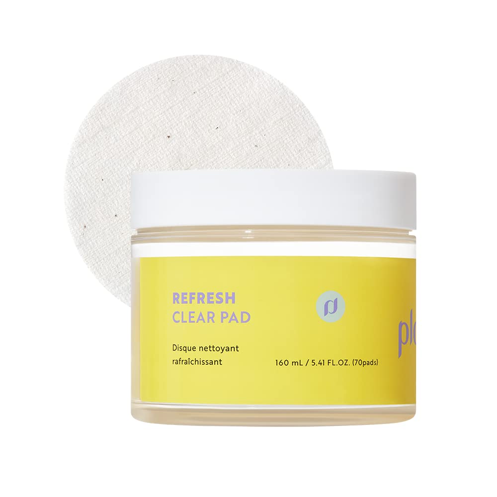 Plodica Refresh Clear Pad 160 ml in stilvoller Verpackung für vegane Hautpflege.